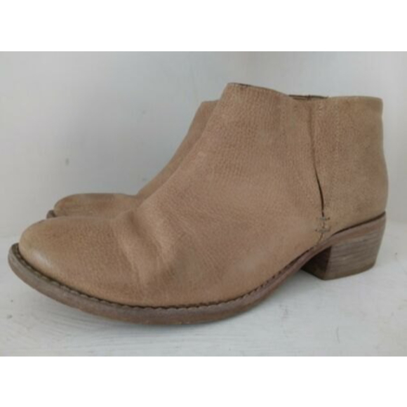 Matisse Boot Short Ankle Boots Booties Western Brown Leather Women Size 6.5 - Picture 4 of 9